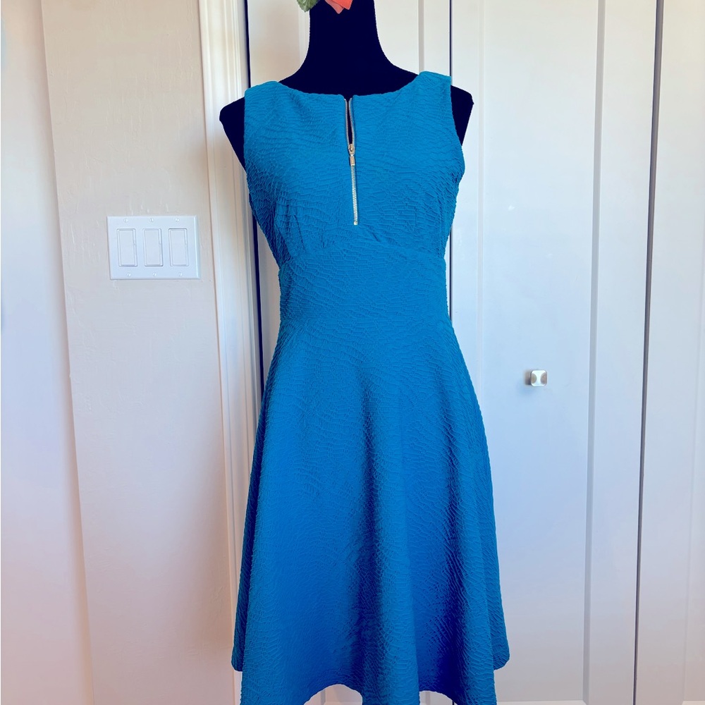 Turquoise Calvin Klein Dress